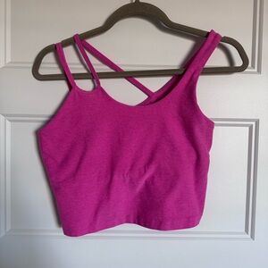 Beyond yoga pink tank size medium